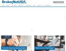 Tablet Screenshot of brokernetusa.com